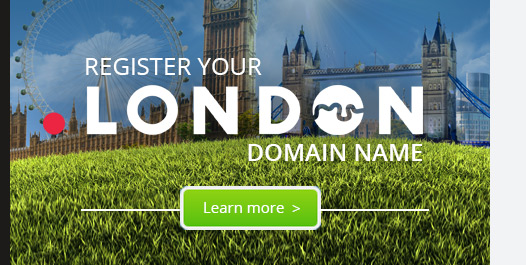 New .london domains are out now